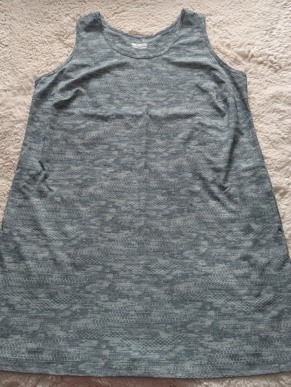 Columbia Omni Shield Sage Green Sleeveless Dress With Pockets Sz.2XL